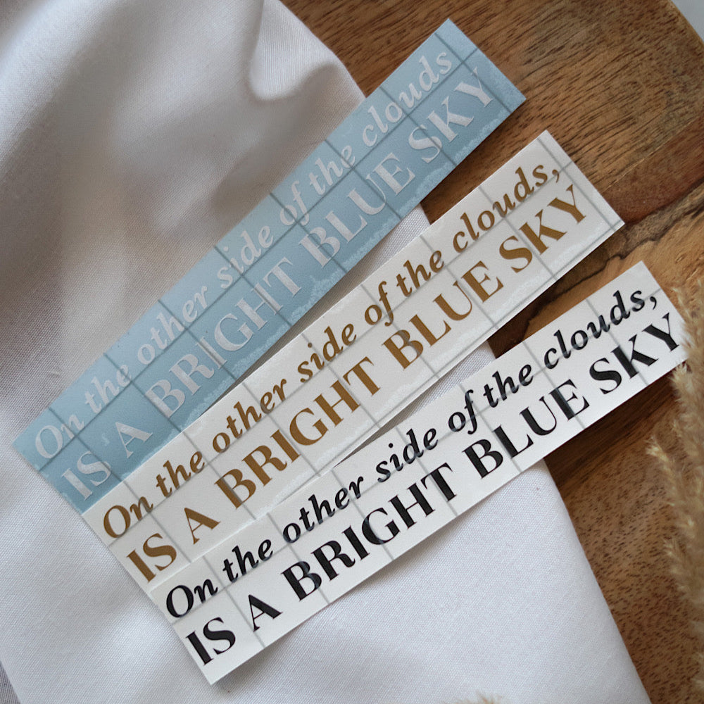 Sticker Selbstliebe - "On the other side"