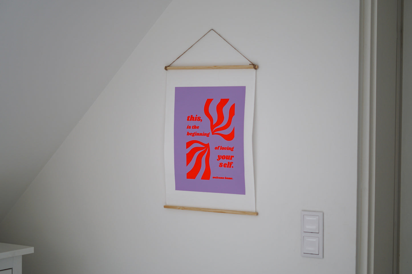 Freebie - Plotterdatei SVG - Wandbild Selflove