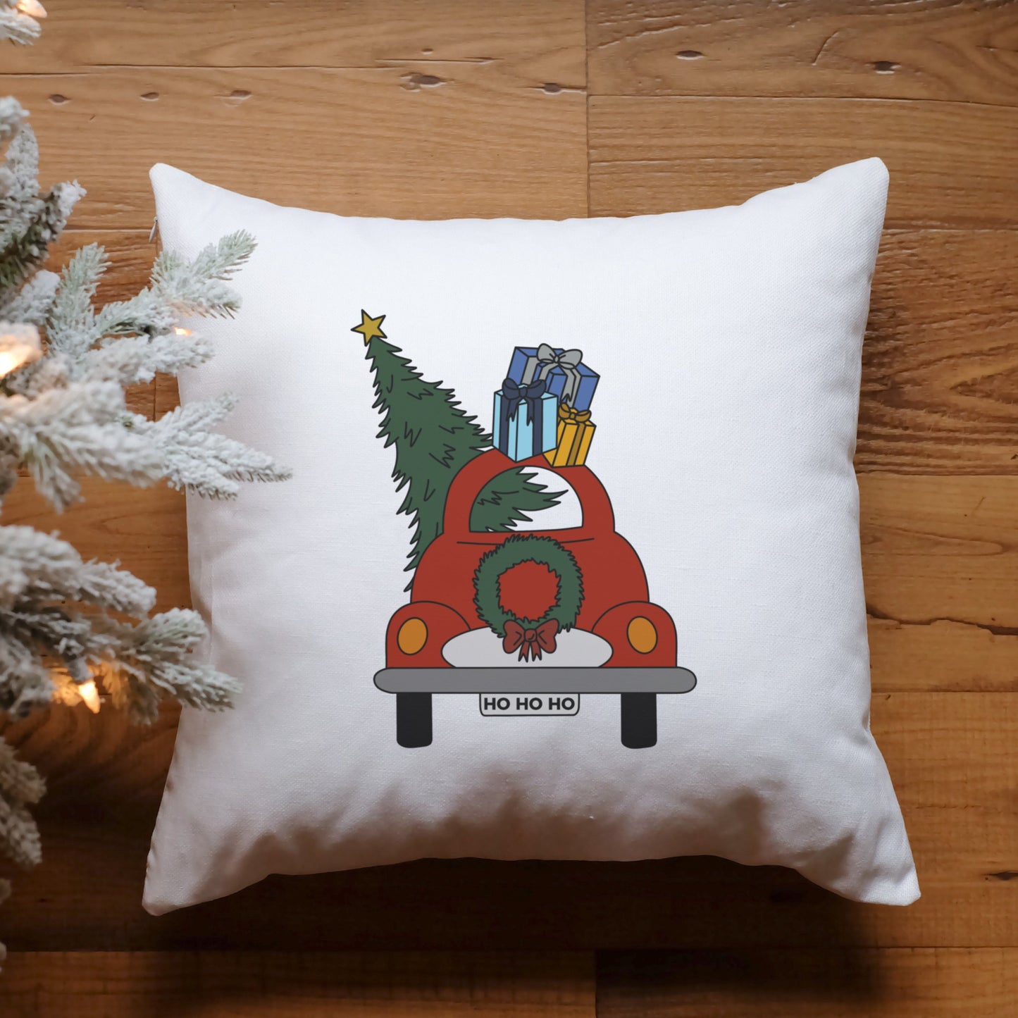 Plotterdatei SVG - Auto mit Weihnachtsbaum