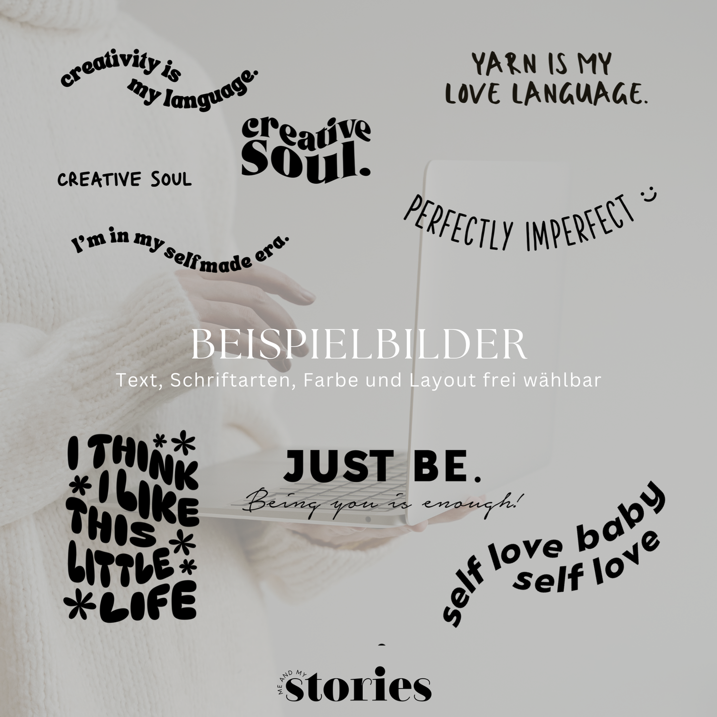 Individuelles Bügelbild mit Text oder Schriftzug nach Wunsch – personalisiertes Bügelbild