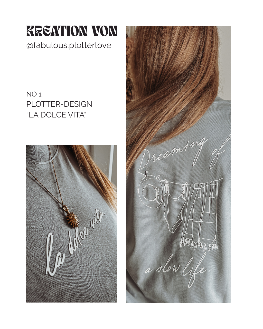 hier siehst du janas kreation zum plotter design la dolce vita