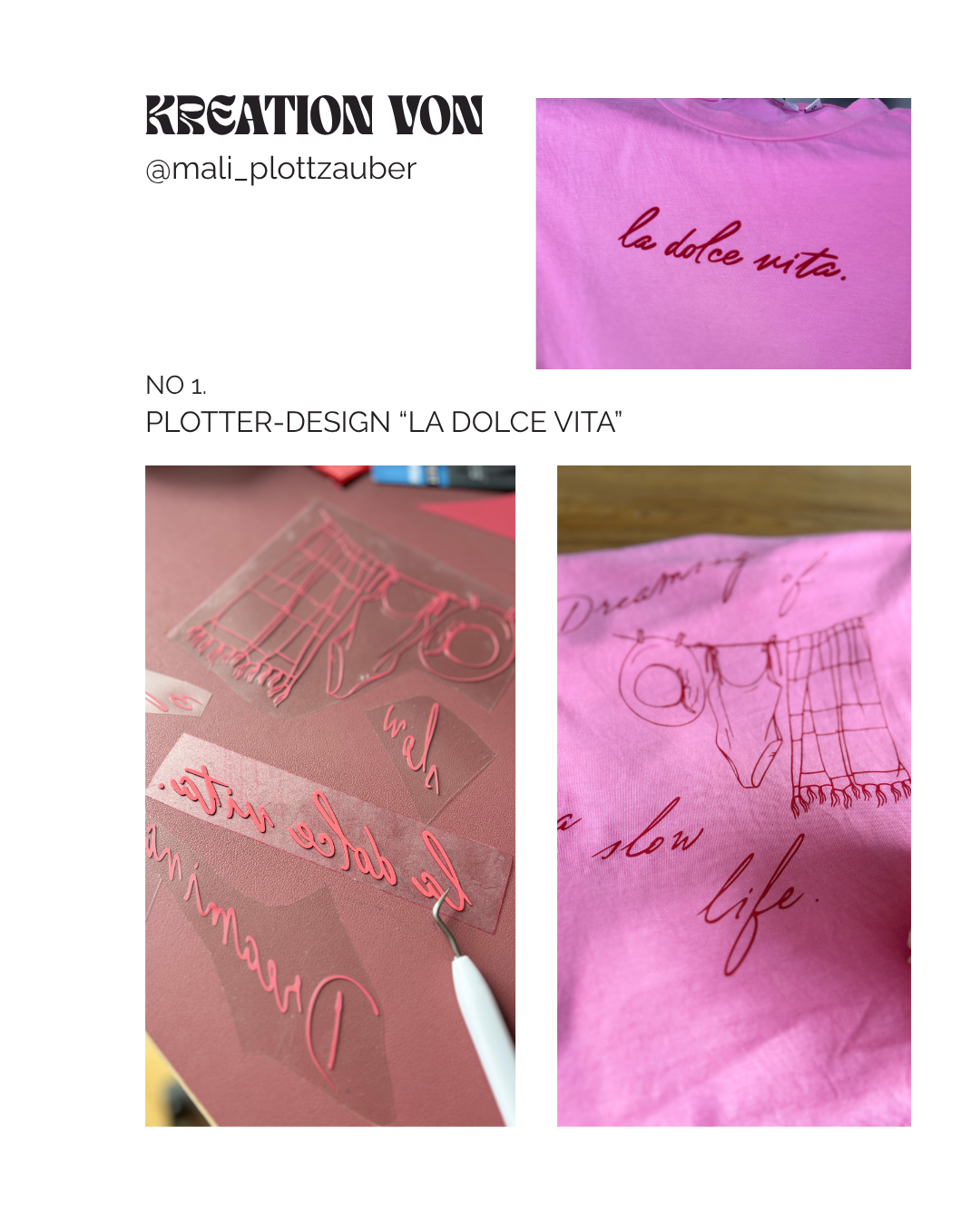 Hier siehst du die kreative Kreation von mali plottzauber