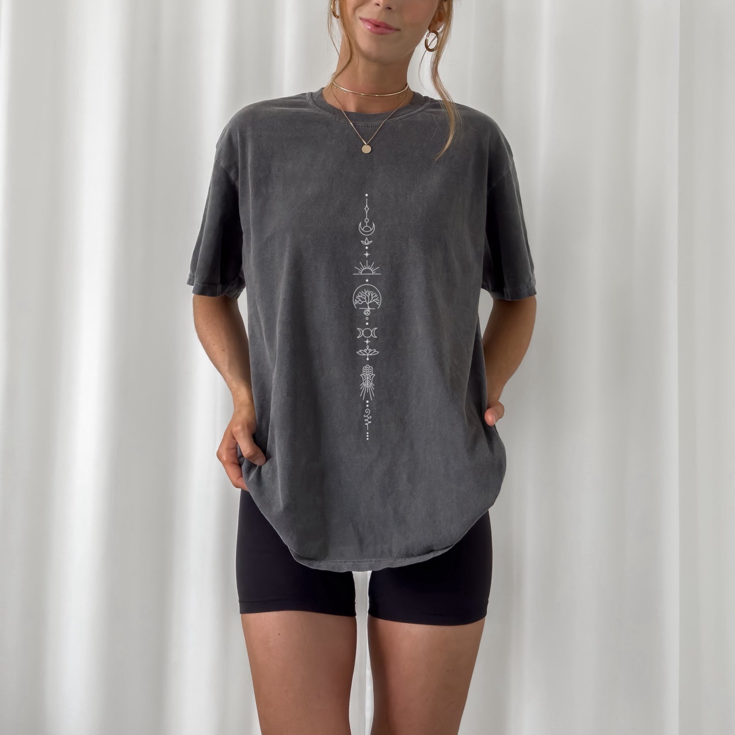 Boho Plotterdatei Set mit Sonnen- und Mondmotiven – ideal für spirituelle DIY-Projekte, Yoga-Shirt-Gestaltung und kreative Achtsamkeitspraxis.