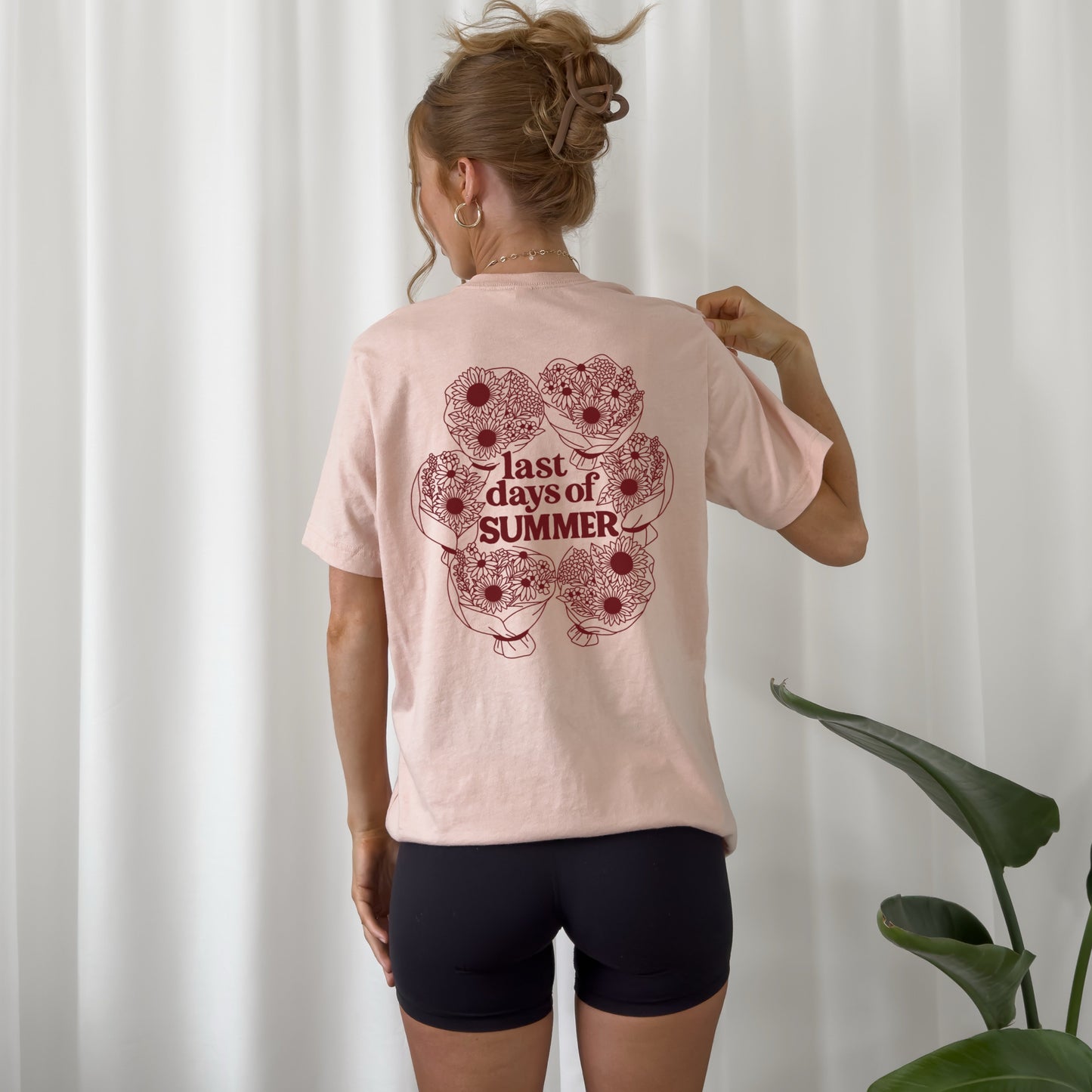 Plotterdatei Last Days of Summer – florales Line Art mit Sonnenblumen und Spätsommer-Blumenstrauß