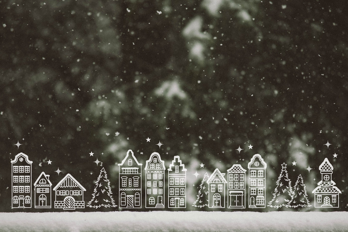 Plotterdatei SVG - großes Winter & Weihnachts Set