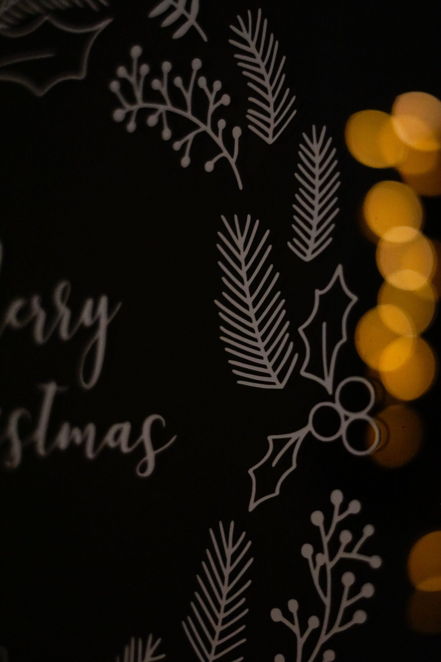 Sticker/Aufkleber - Fensterbild "Weihnachtskranz“