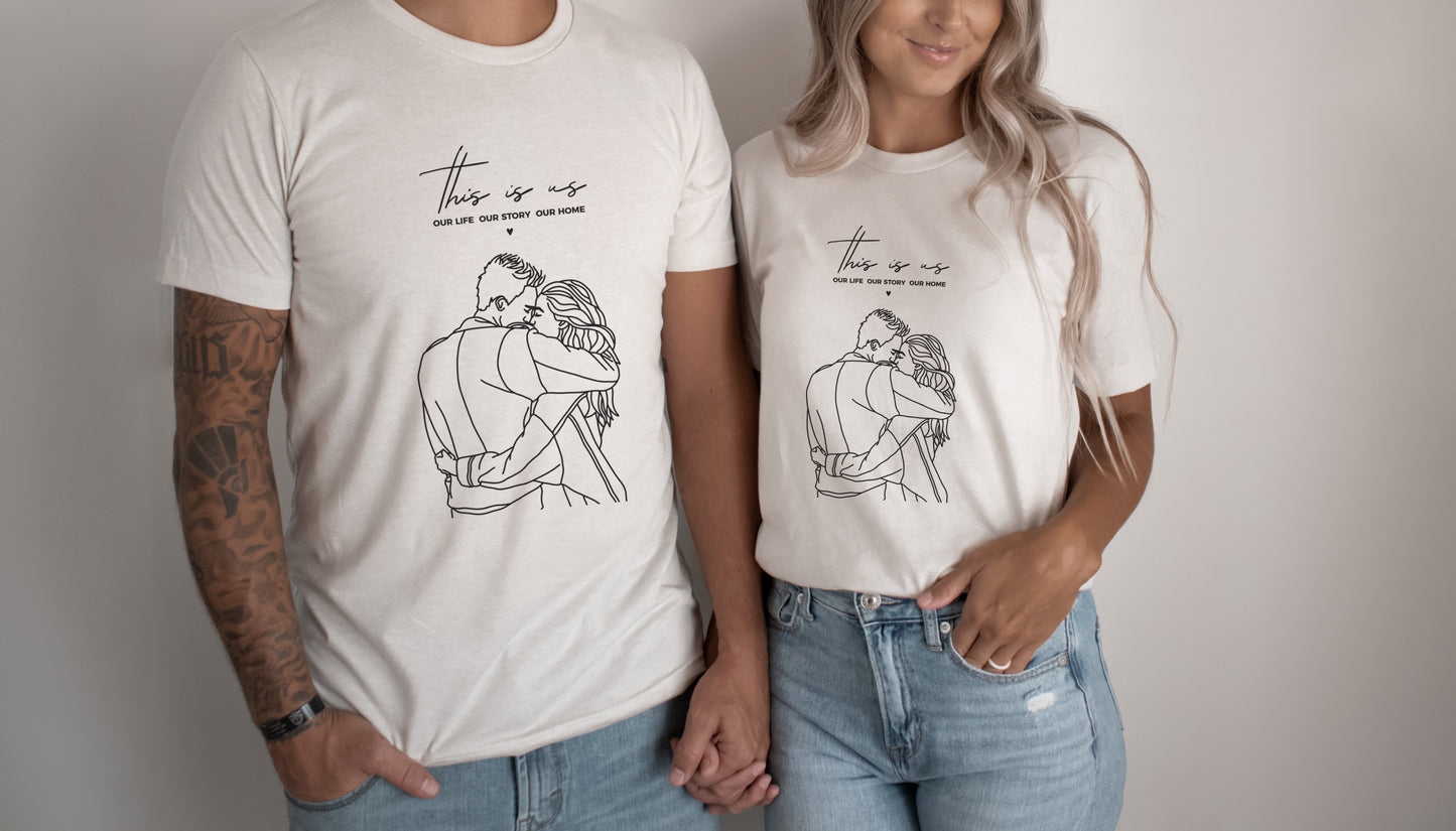 Digital plotter file - Lovers Line Art Set