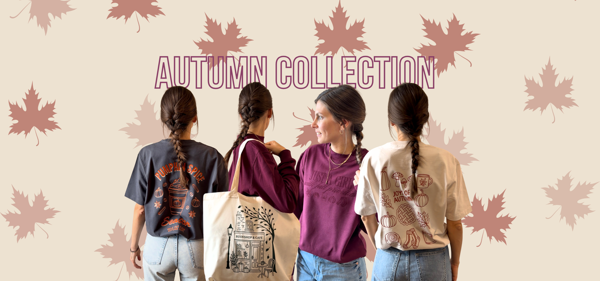 Pumpkin Spice Season, Just a gril, Joys of autumn und Cozy Bookshop Corner