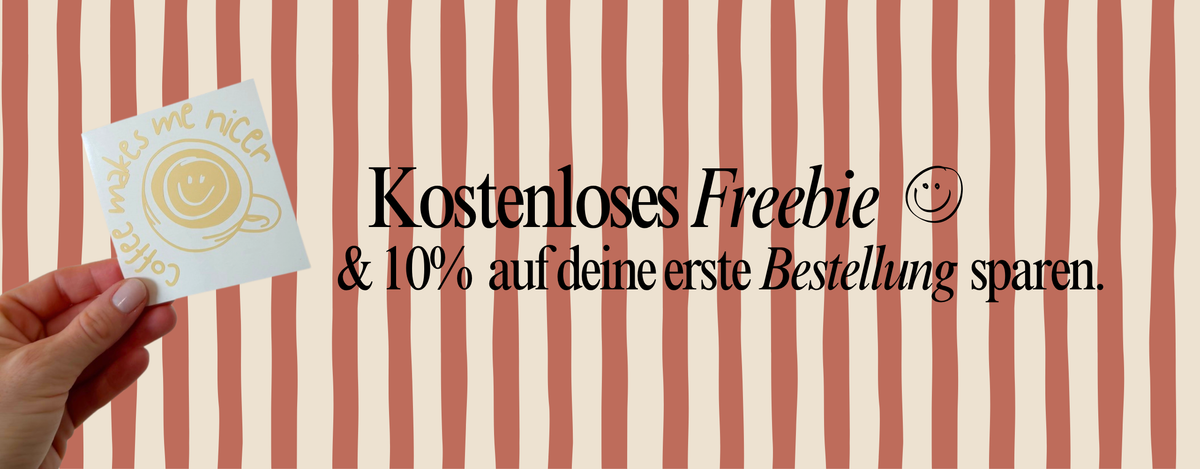 Kostenloses Freebie & 10% auf deine erste Bestellung