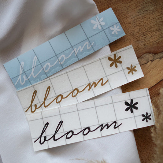 Sticker Selbstliebe - "bloom"