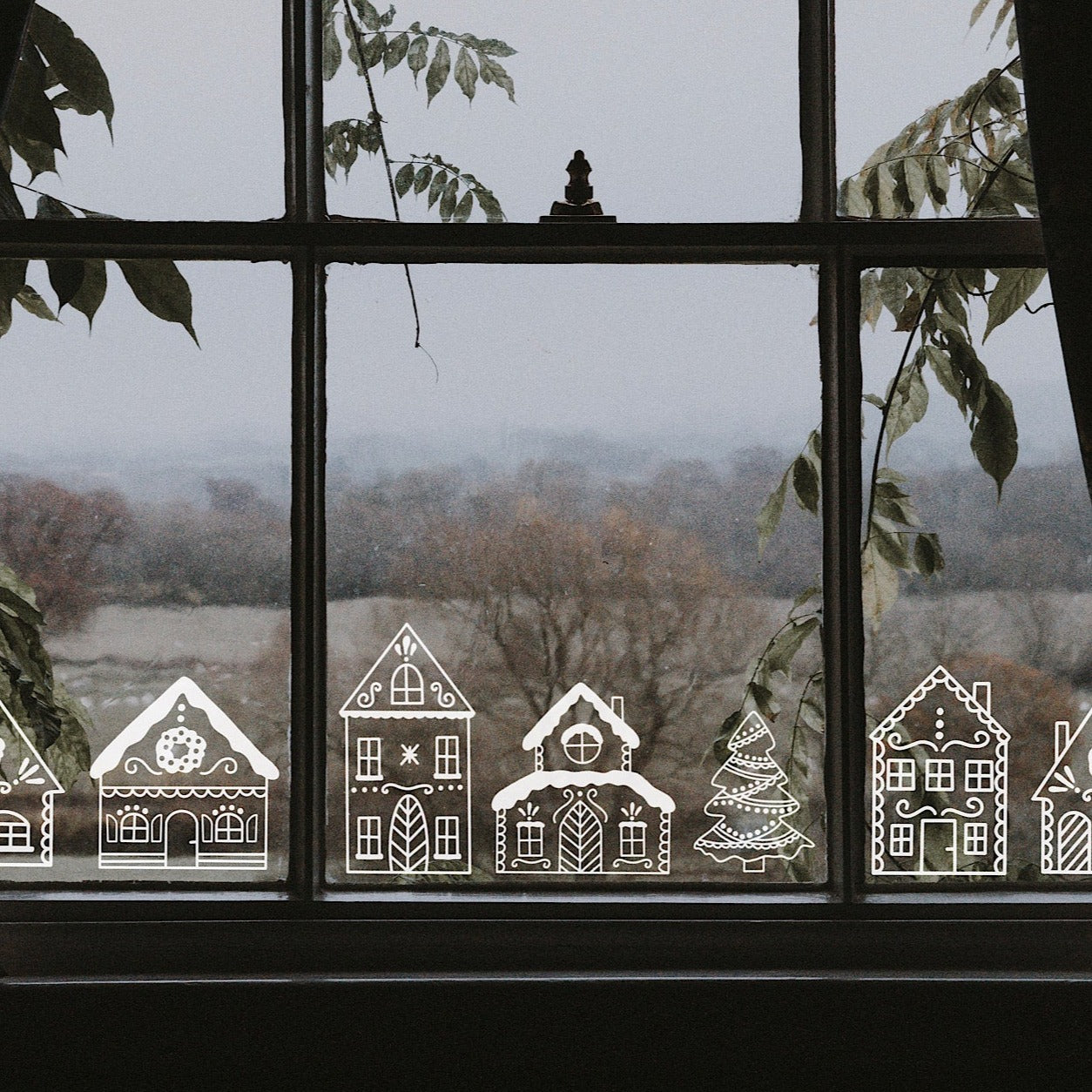 Digital plotter file - Gingerbread village