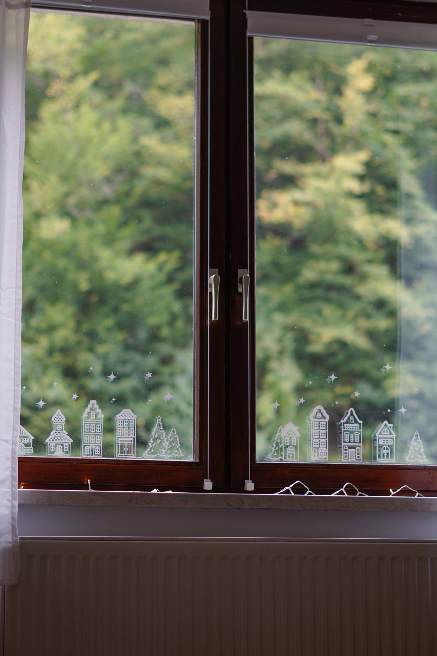 Sticker/Decal - Window picture "Winter landscape"