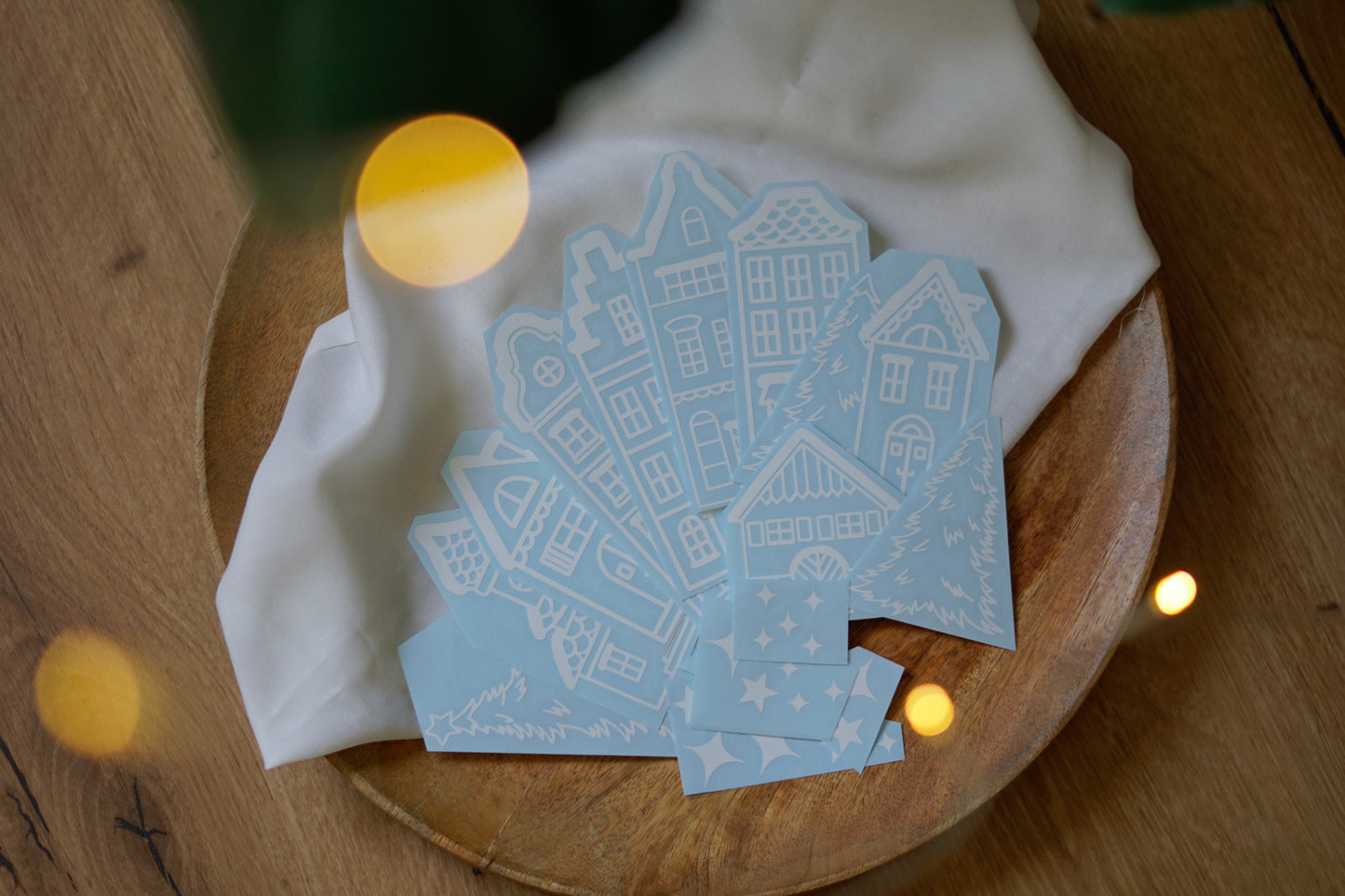 Sticker/Decal - Window picture "Winter landscape"