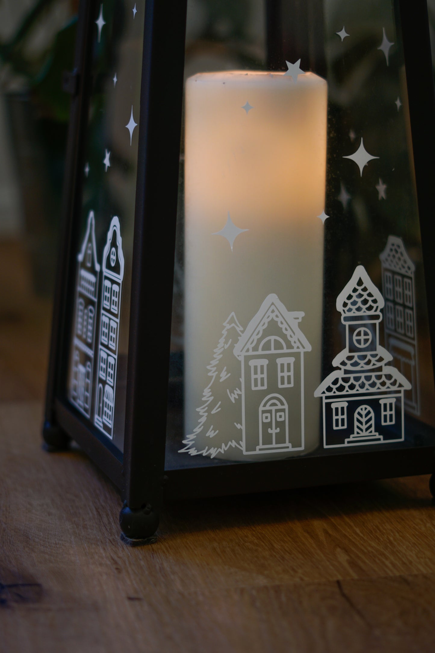 Sticker/Decal - Window picture "Winter landscape"