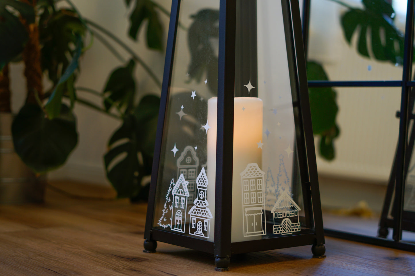 Sticker/Decal - Window picture "Winter landscape"