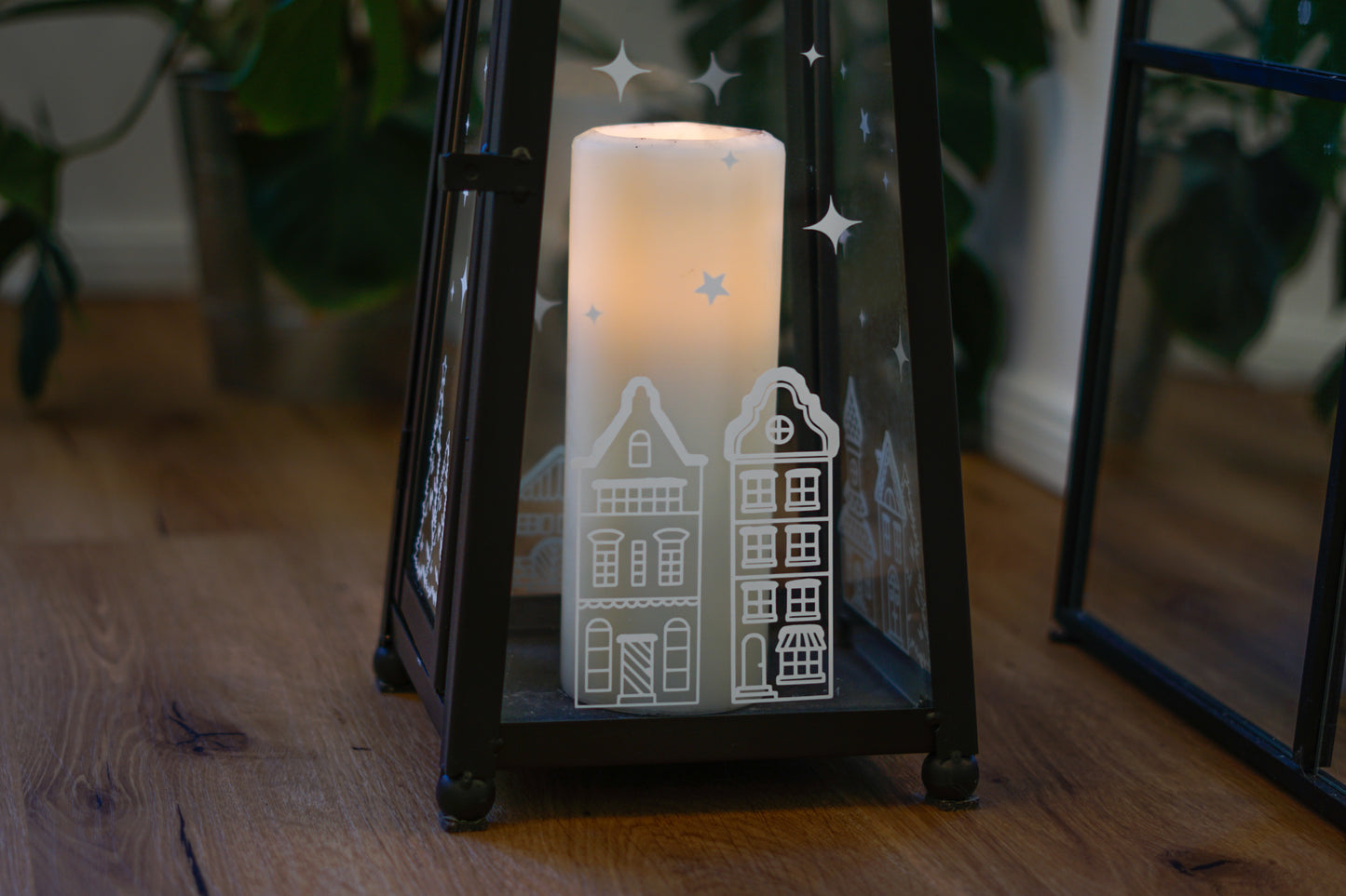 Sticker/Decal - Window picture "Winter landscape"