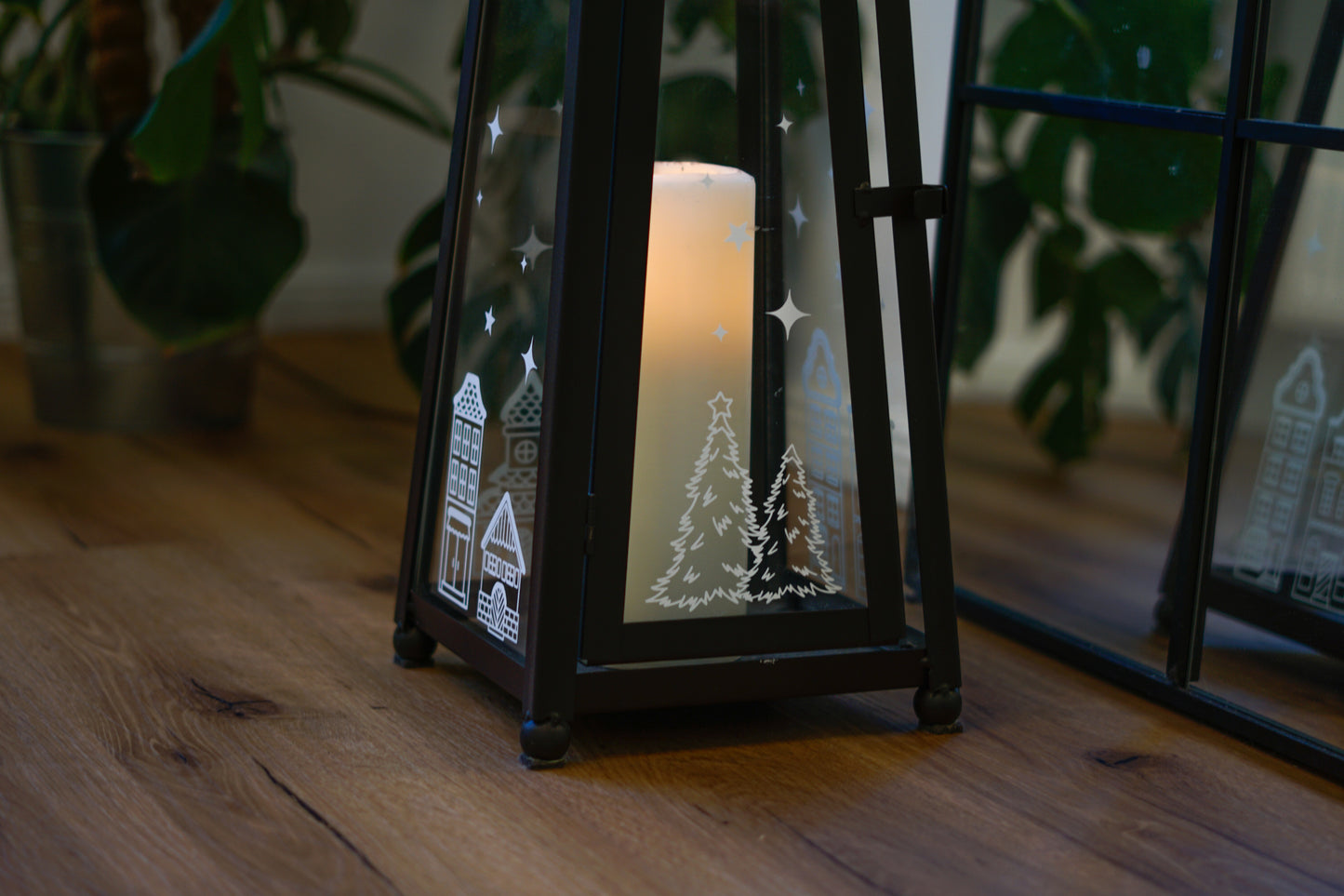 Sticker/Decal - Window picture "Winter landscape"