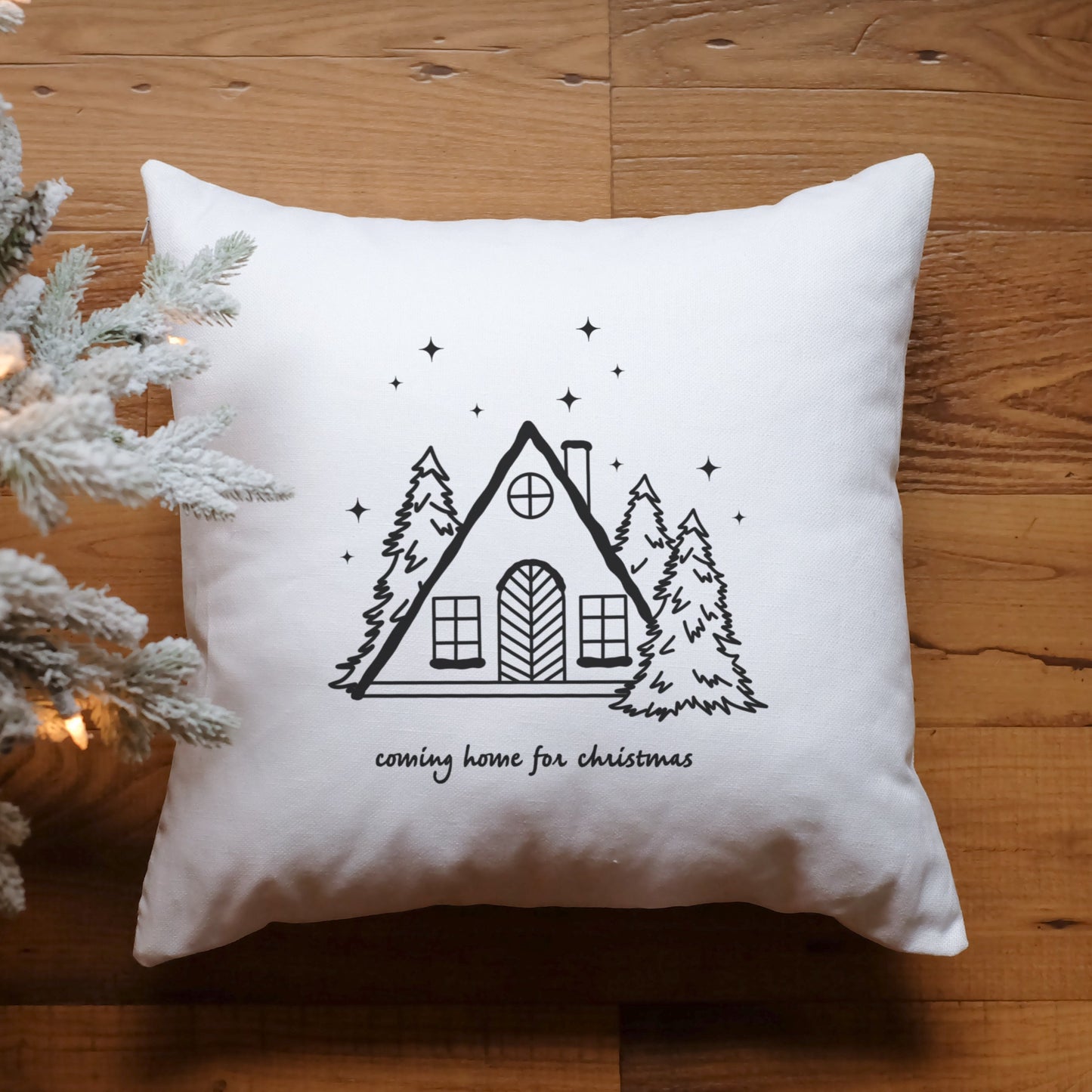 Digitale Plotterdatei- Winter Häuschen „ Coming home for christmas“