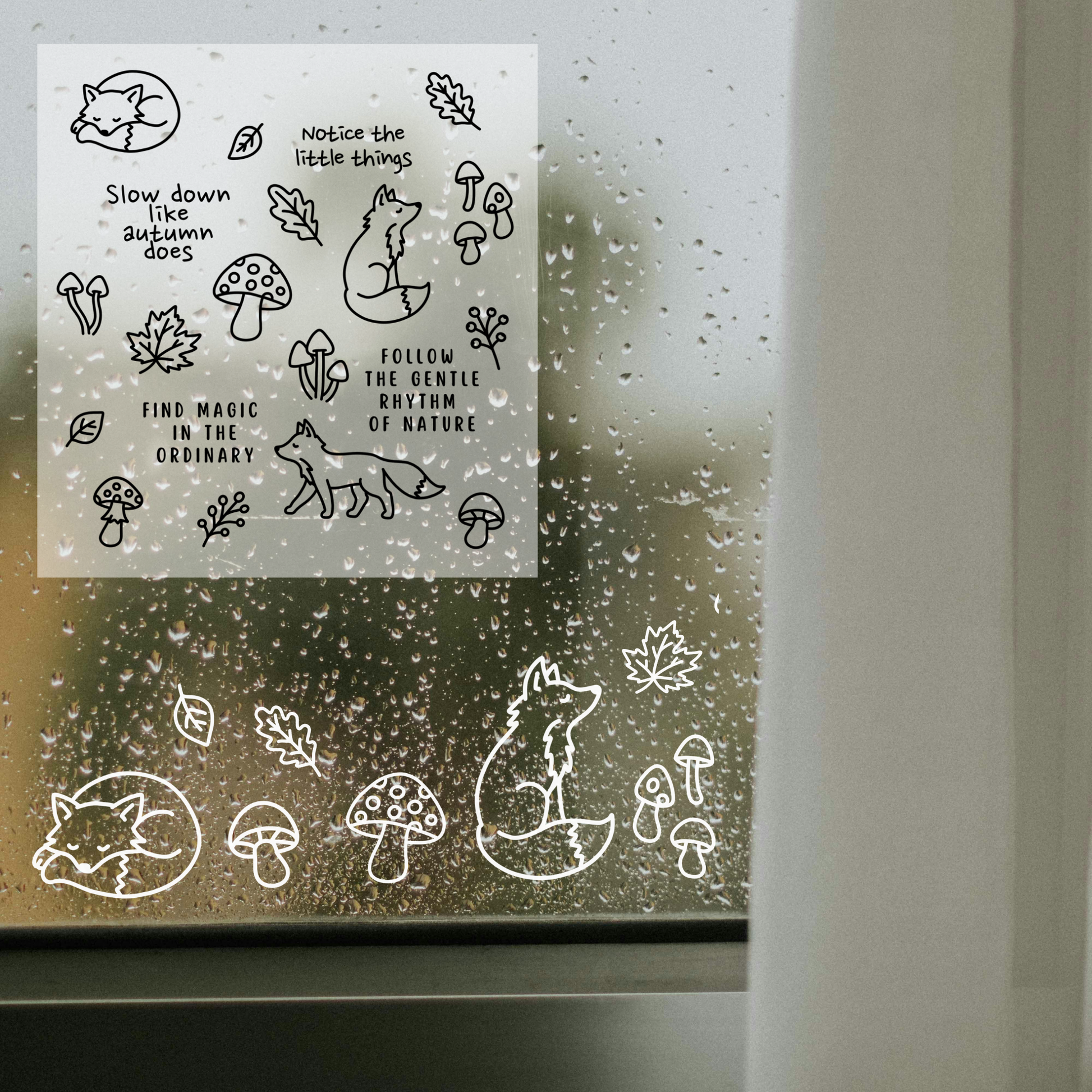 Plotterdatei „Cozy Collection“ Bundle mit 4 Designs rund um Book Club, Pizza, Kürbisse, Pilze, Fuchs, Herbst Motive und Cozy Sprüche, SVG DXF PNG