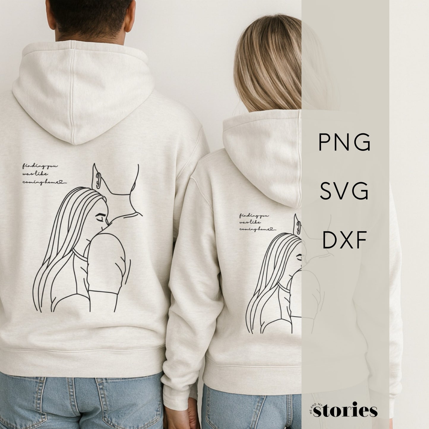 Digital plotter file - Lovers Line Art