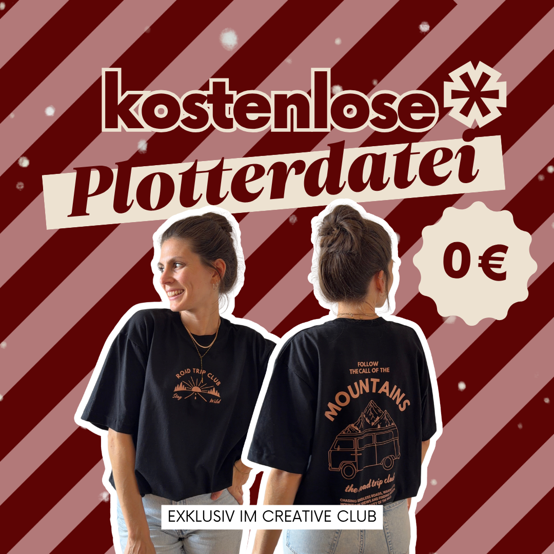 kostenlose Plotterdatei für Null euro exklusiv im Creative Club