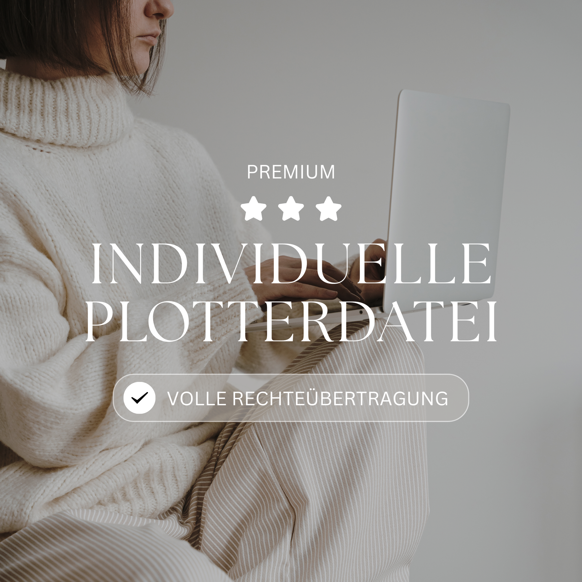 Individuelle Plotterdatei auf Wunsch mit voller Rechteübertragung – exklusives Design als SVG, DXF & PNG