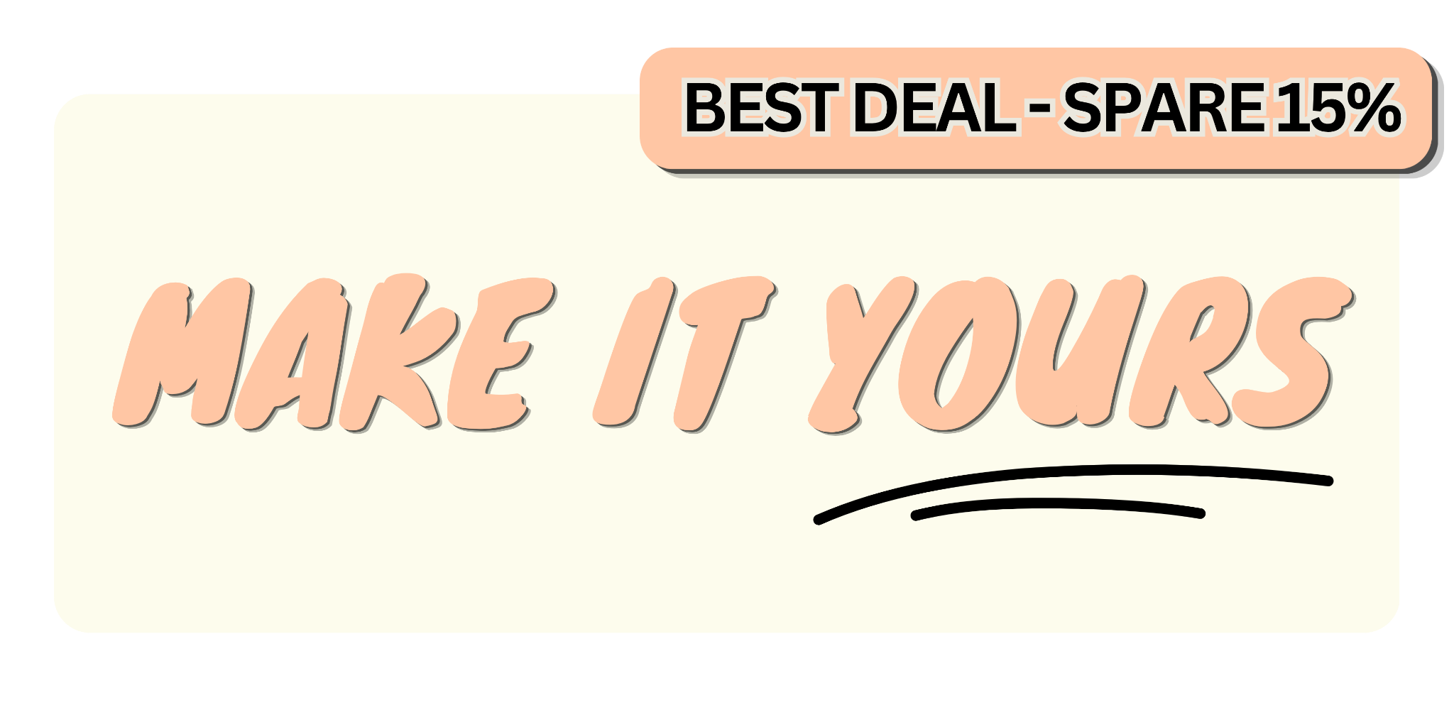 Best Deal - spare 15%
