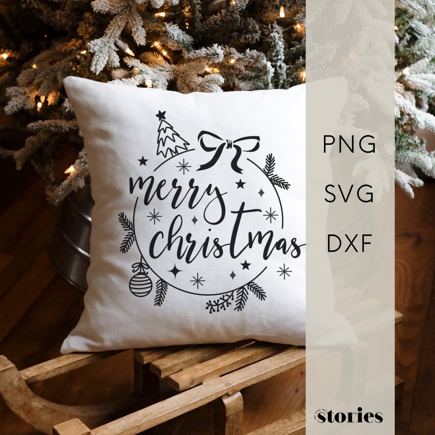 Plotterdatei SVG - "Merry Christmas"