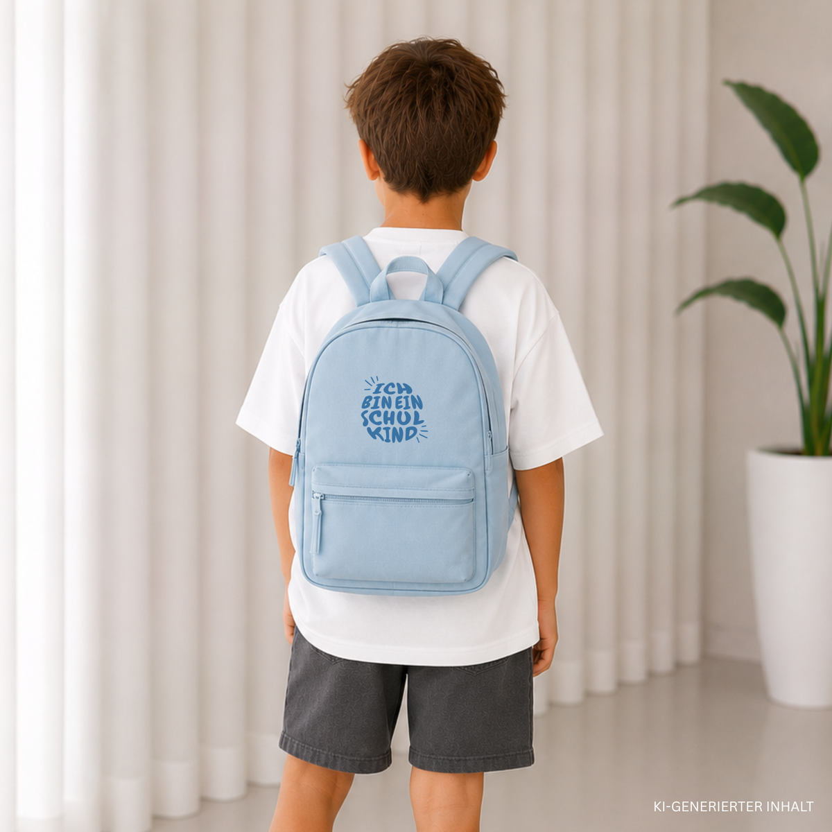 Plotterdatei „Ich bin ein Schulkind“ für Einschulung und Schulanfang – SVG, DXF und PNG für Cricut, Silhouette und Brother