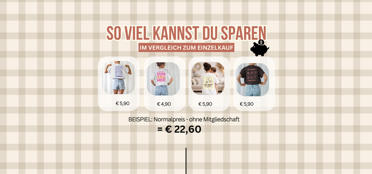 So viel kannst du sparen im vergleich zum Einzelkauf