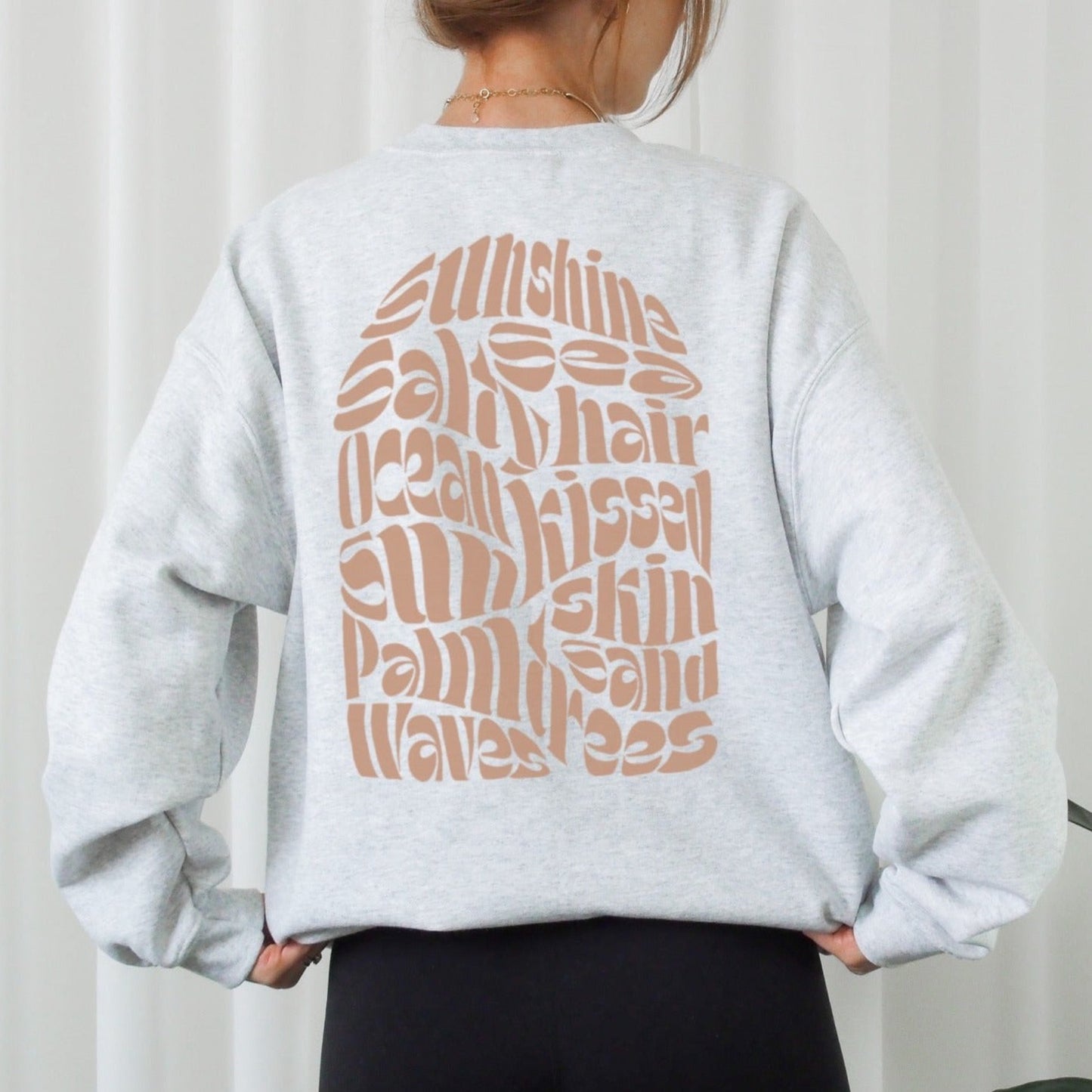 Sommer Statement Plotterdatei – 3 Designs für Ärmel, Vorder- & Rückenprint im modernen Look