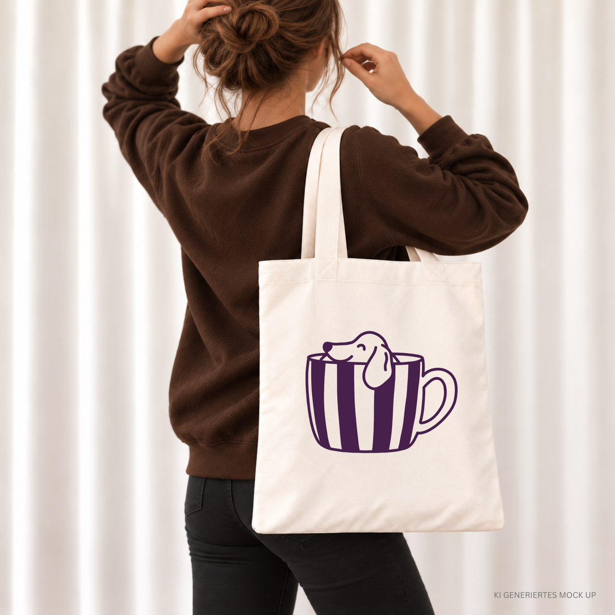 Plotterdatei Cozy Dachshunds mit 8 handgezeichneten Dackel Line Art Motiven für verschiedene Jahreszeiten, mit Kaffee, Herbst- und Weihnachtsmotiven als SVG, PNG und DXF.