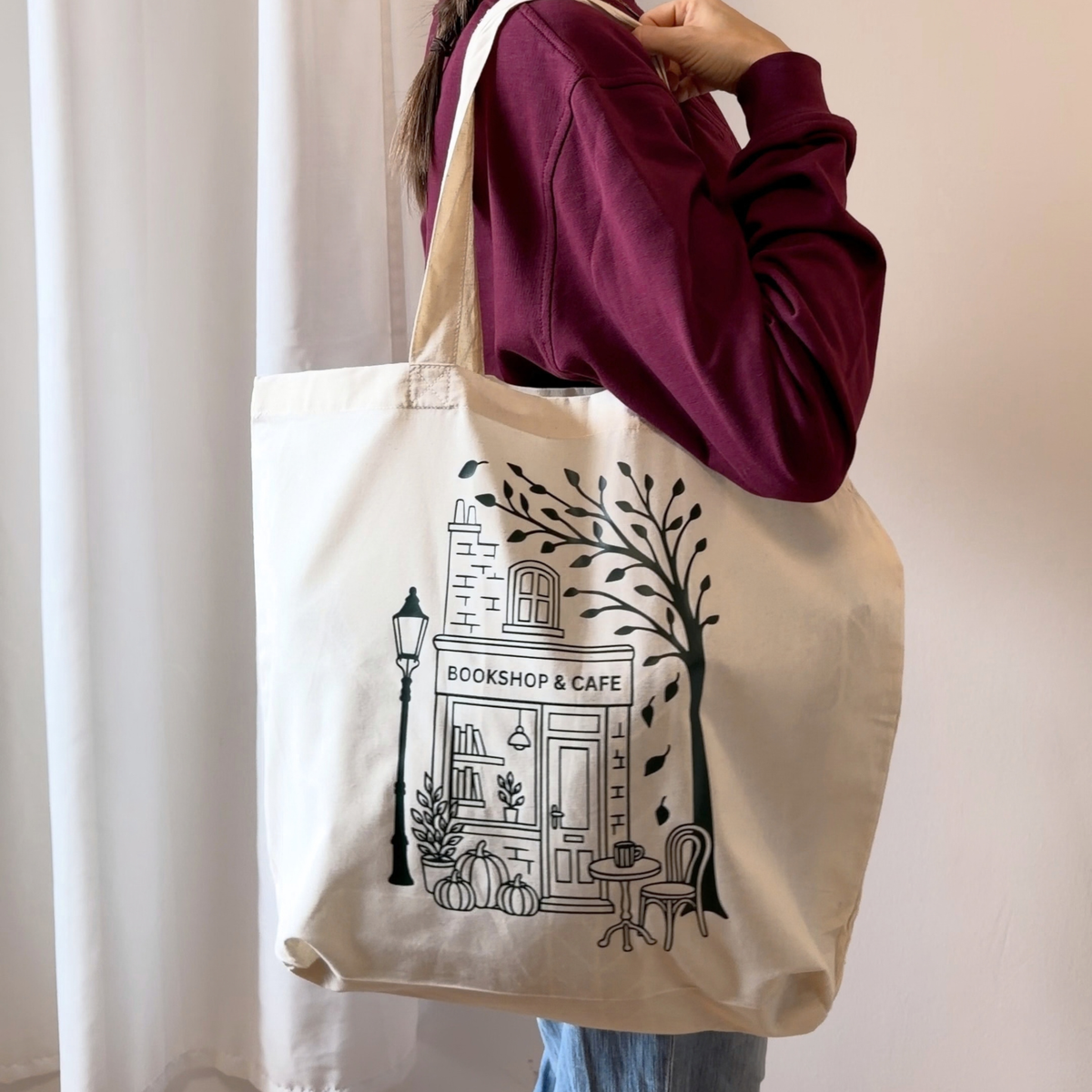 October Collection Plotterdatei Herbst Bundle mit vier cozy Designs zu Pumpkin Spice, Buchhandlung, Herbst und Fall Priorities
