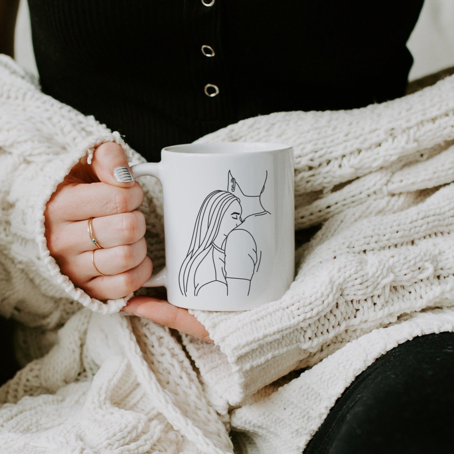 Plotterdatei Liebespaar Line Art – minimalistisches Paar Motiv für Shirts, Hoodies, Deko und DIY-Geschenke zu Hochzeit, Jahrestag und Valentinstag