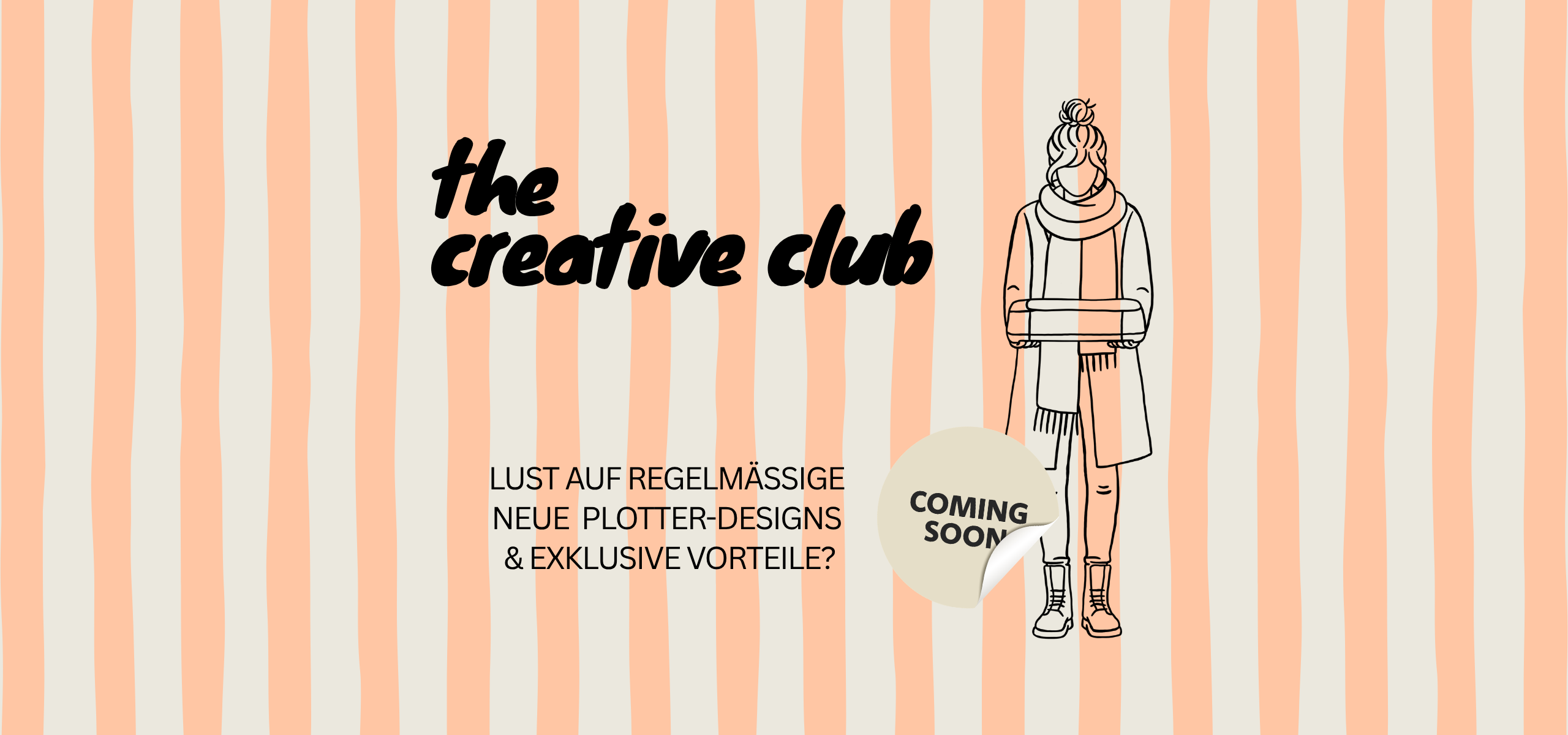 the creative club - lust auf regelmäßige neue plotter-designs & exklusive vorteile?
