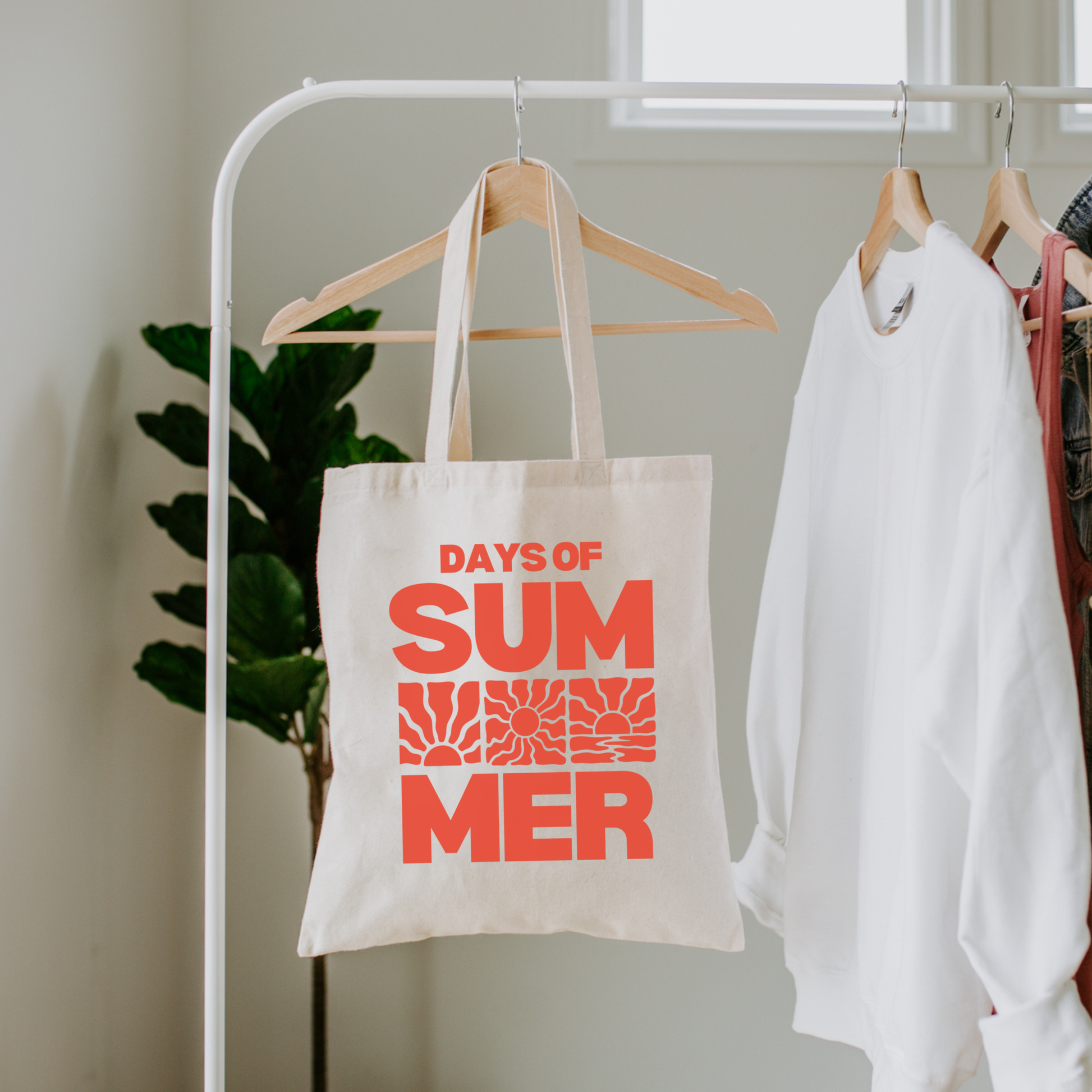 Plotterdatei „Days of Summer“ mit Schriftzug und Sonnenstrahlen im Retro Stil, Sommermotiv, einteiliges Design, SVG DXF PNG