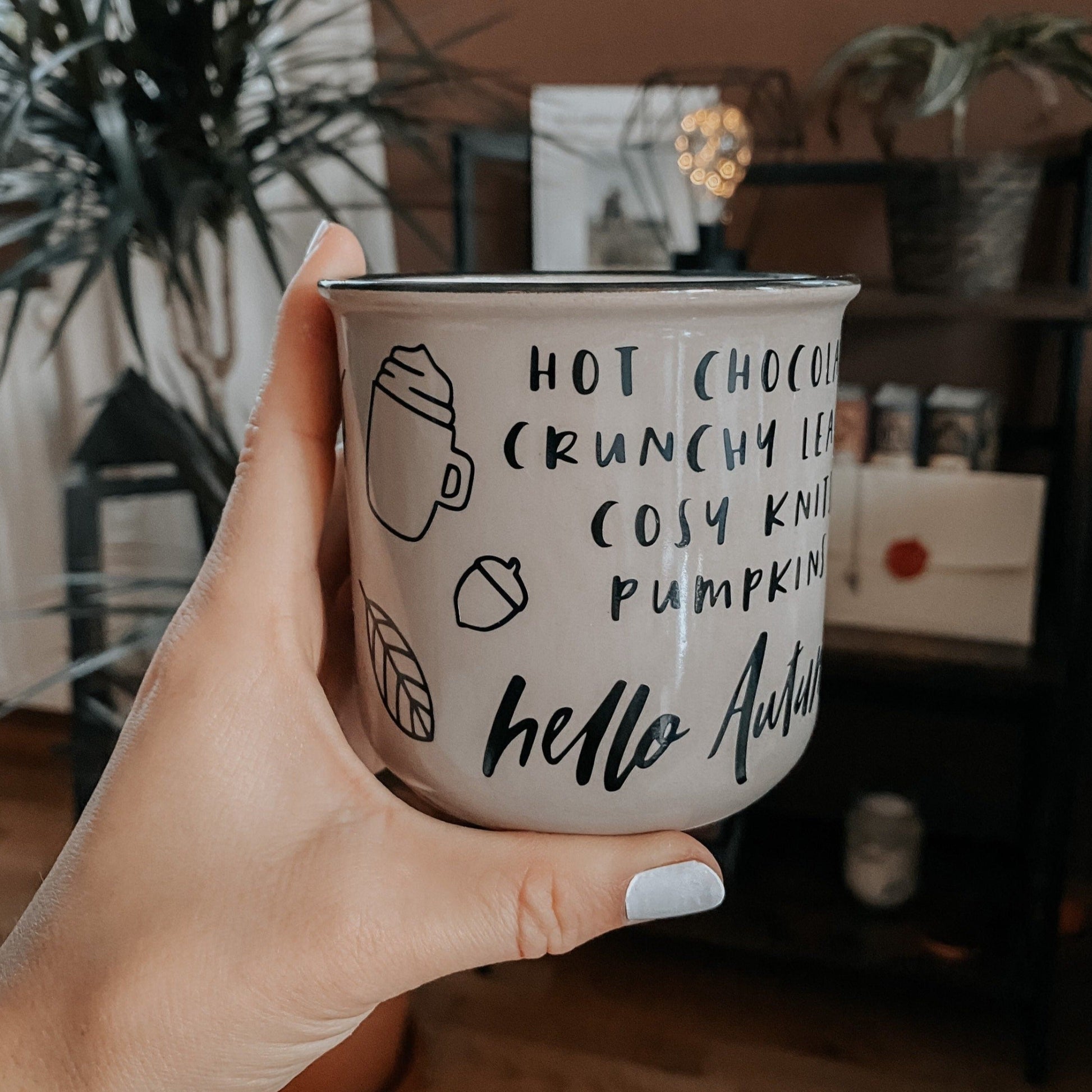 „Herbstliches Set“ – 3 Herbst Designs: „Have a Cozy Day“, „Hello Autumn“ und „Autumn Bucket List“. Ideal für DIY-Tassen, Kissen und herbstliche Deko.