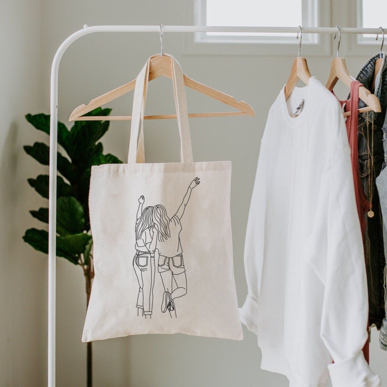 Digital plotter file - Best Friend Line Art