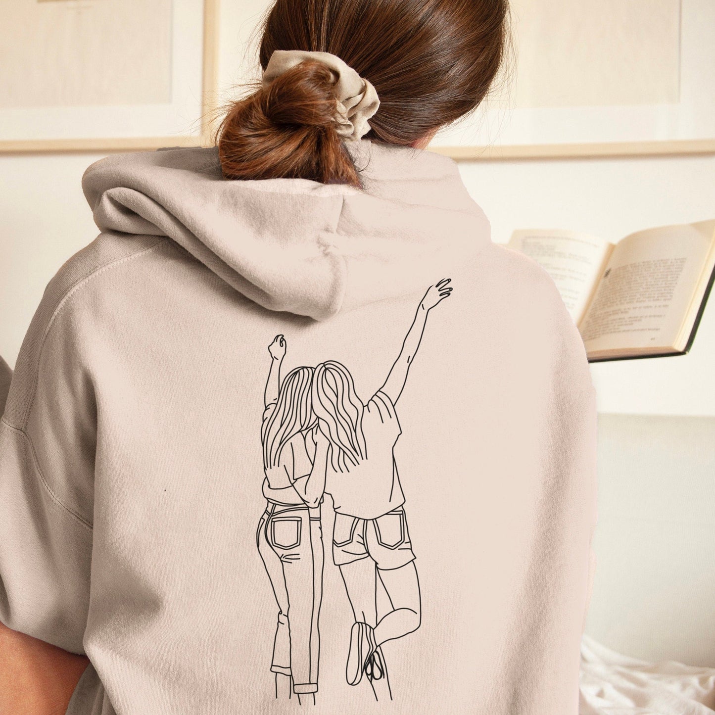 Digital plotter file - Best Friend Line Art